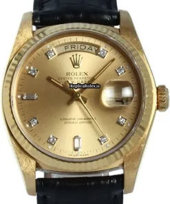 Awesome Replica Rolex Day-date 36 18038 Automatic Movement 36mm Yellow Gold Case Mens/unisex Watch