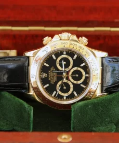 1:1 Replica Rolex Daytona 16518 Caliber 4130 Automatic Movement 40mm Yellow Gold Case Mens/unisex Watch