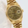 Well Made Fake Rolex Day-date 36 18248 Automatic Movement 36mm Yellow Gold Case Watch