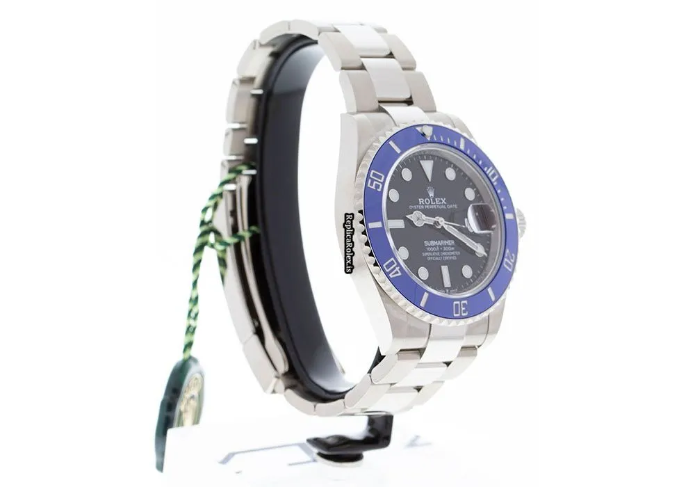 Excellent Fakes Rolex Submariner Date 126619lb Caliber 3235 Automatic Movement 41mm White Gold Case Mens/unisex Watch - Image 2