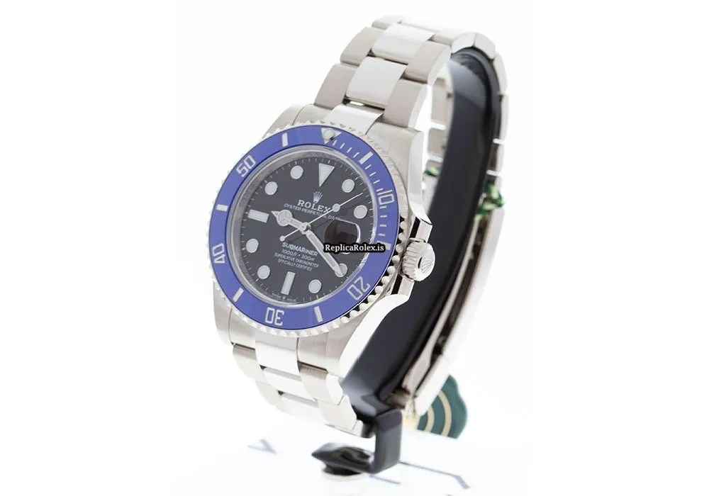 Excellent Fakes Rolex Submariner Date 126619lb Caliber 3235 Automatic Movement 41mm White Gold Case Mens/unisex Watch - Image 3