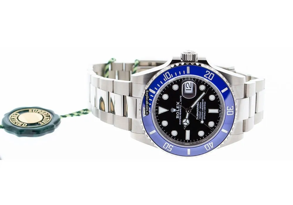 Excellent Fakes Rolex Submariner Date 126619lb Caliber 3235 Automatic Movement 41mm White Gold Case Mens/unisex Watch - Image 6