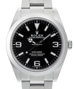 High Quality Fake Rolex Explorer 214270 Caliber 3132 Automatic Movement 39mm Steel Case Watch