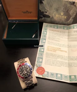 Exquisite Fakes Rolex Gmt-master 16750 Caliber 3075 Automatic Movement 40mm Steel Case Mens/unisex Watch