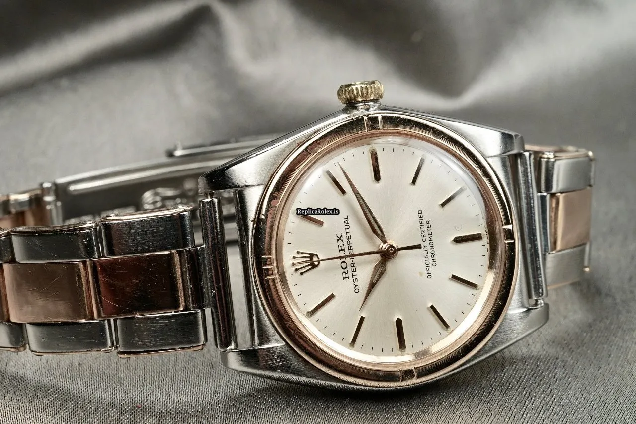 Ideal Fake Rolex Bubble Back 3372 Automatic Movement 32,1mm Steel Case Mens/unisex Watch - Image 15