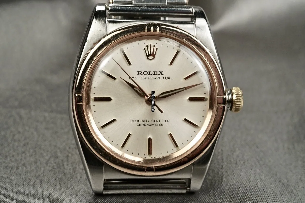 Ideal Fake Rolex Bubble Back 3372 Automatic Movement 32,1mm Steel Case Mens/unisex Watch - Image 2