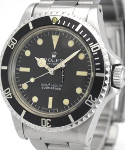 Top Replica Rolex Submariner 5513 Caliber 1520 Automatic Movement 40mm Steel Case Mens/unisex Watch