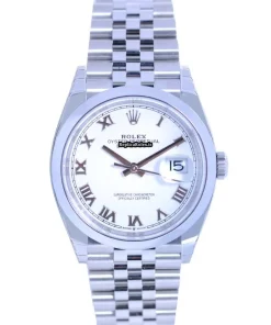 Terrific Replicas Rolex Datejust 126200 Automatic Movement 36mm Steel Case Mens/unisex Watch