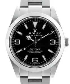 Inexpensive Replica Rolex Explorer 214270 Caliber 3132 Automatic Movement 39mm Steel Case Watch