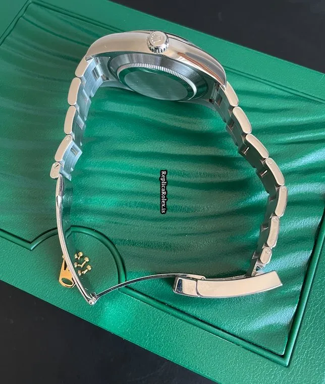 Trustworthy Fake Rolex Air King 116900 Caliber 3131 Automatic Movement 40mm Steel Case Mens/unisex Watch - Image 6