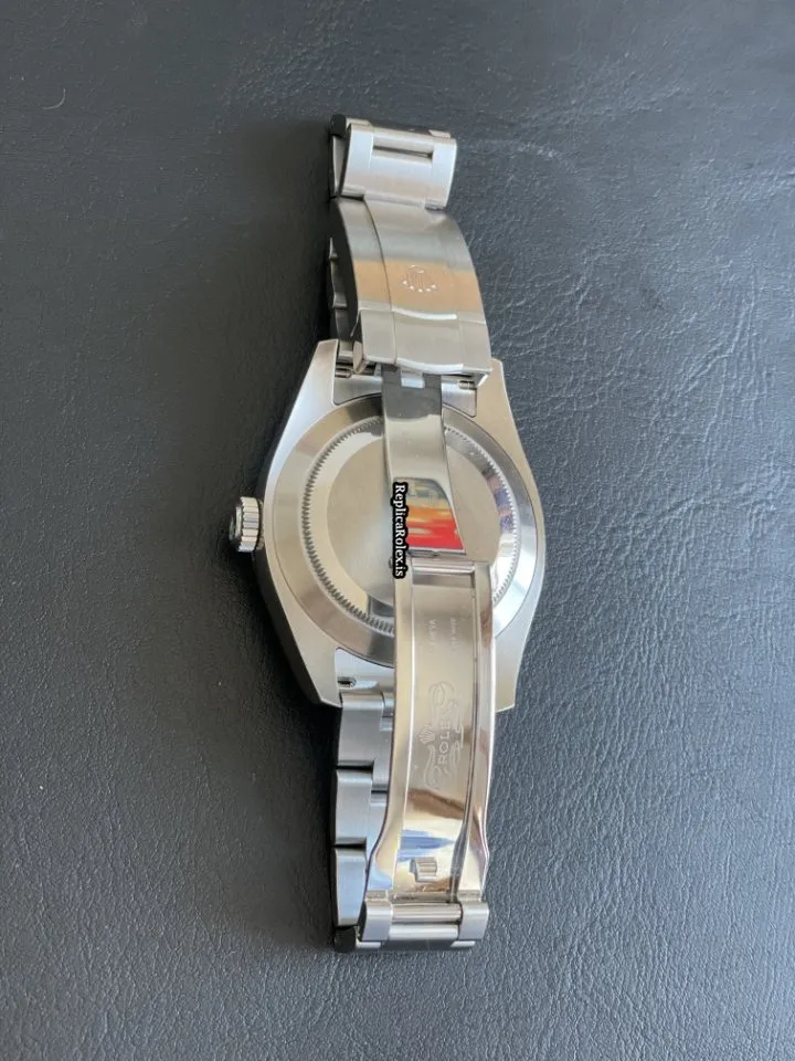 Trustworthy Fake Rolex Air King 116900 Caliber 3131 Automatic Movement 40mm Steel Case Mens/unisex Watch - Image 7