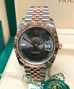 Aaa Replica Rolex Datejust II 126331 Caliber 3235 Automatic Movement 41mm Gold/steel Case Mens/unisex Watch