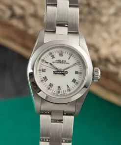 Great Fake Rolex Oyster Perpetual 67180 Caliber 2130 Automatic Movement 25mm Steel Case Womens Watch