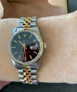 Pleasing Fake Rolex Datejust 16233 Caliber 3135 Automatic Movement 36mm Gold/steel Case Mens/unisex Watch