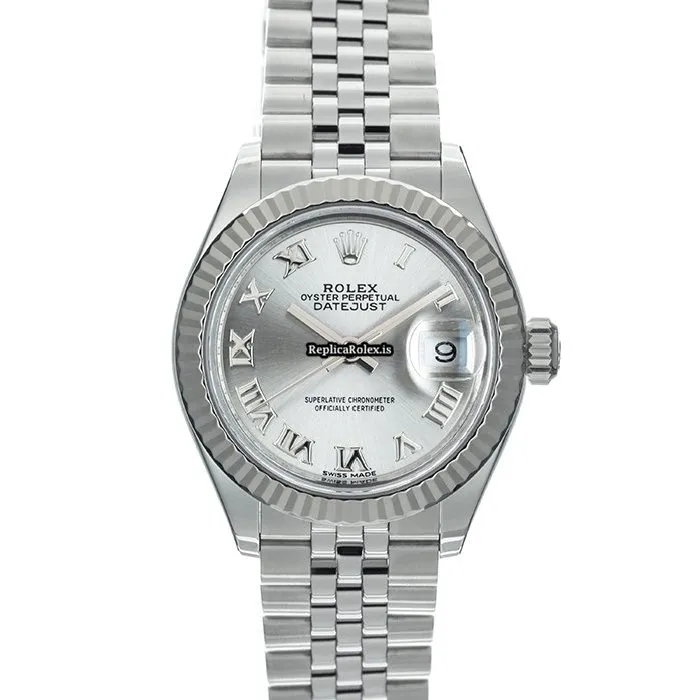 Pleasing Replica Rolex Lady-datejust 28 Caliber 2236 Automatic Movement 28mm Gold/steel Case Watch