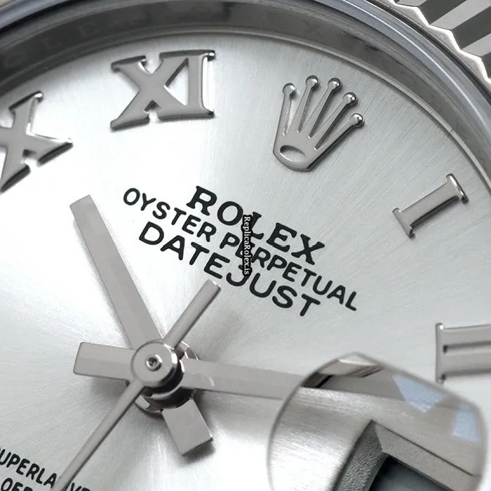 Pleasing Replica Rolex Lady-datejust 28 Caliber 2236 Automatic Movement 28mm Gold/steel Case Watch - Image 11