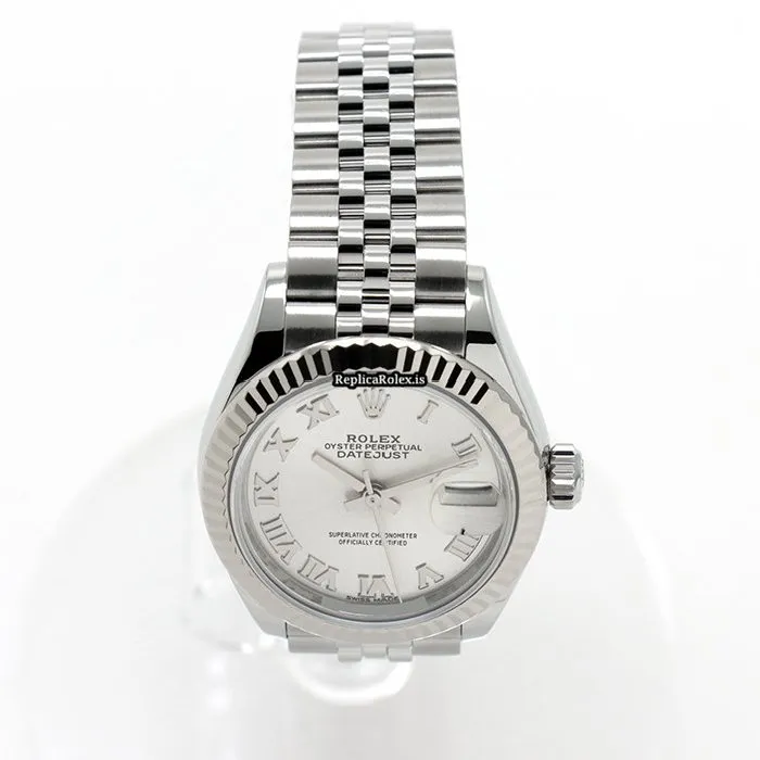 Pleasing Replica Rolex Lady-datejust 28 Caliber 2236 Automatic Movement 28mm Gold/steel Case Watch - Image 14