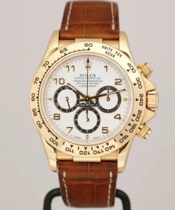 Fine Fake Rolex Daytona 16518 Caliber 4030 Automatic Movement 40mm Yellow Gold Case Mens/unisex Watch