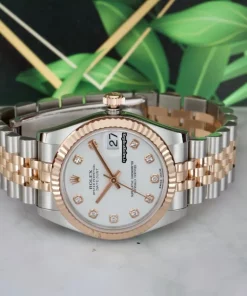 Aaa Fake Rolex Lady-datejust 178271 Caliber 2235 Automatic Movement 31mm Gold/steel Case Womens Watch