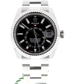 Fantastic Fake Rolex Sky-dweller 326934 Caliber 9001 Automatic Movement 42mm Steel Case Mens/unisex Watch