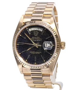Offering Fakes Rolex Day-date 36 18038 Caliber 3055 Automatic Movement 36mm Yellow Gold Case Mens/unisex Watch