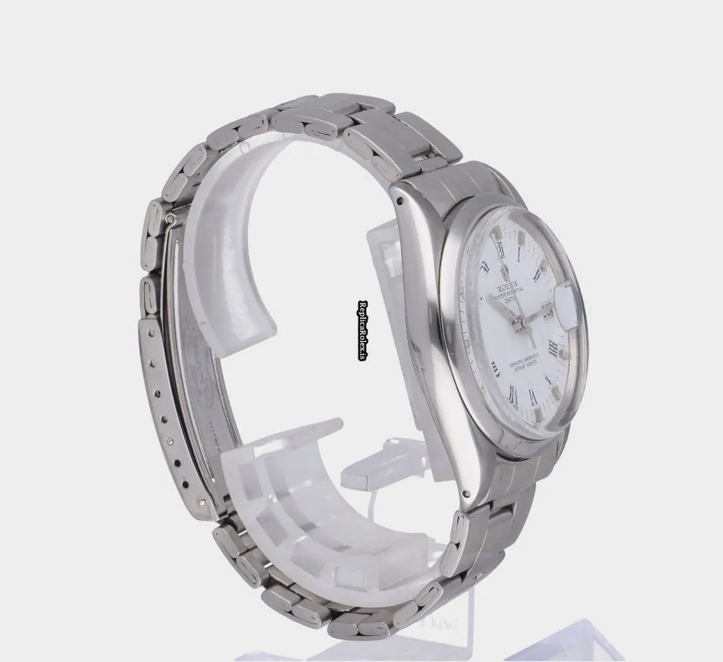 Lovely Replica Rolex Oyster Perpetual Date 1500 Caliber 1570 Automatic Movement 34mm Steel Case Mens/unisex Watch - Image 12