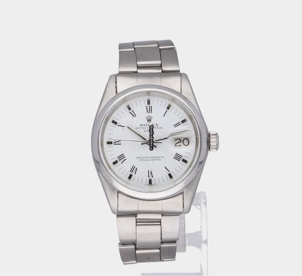 Lovely Replica Rolex Oyster Perpetual Date 1500 Caliber 1570 Automatic Movement 34mm Steel Case Mens/unisex Watch - Image 2