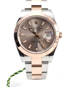 Fine Knockoff Rolex Datejust 126301 Caliber 3235 Automatic Movement 41mm Gold/steel Case Mens/unisex Watch