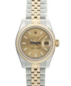 Incredible Fake Rolex Lady-datejust 179173 Caliber 2235 Automatic Movement 26mm Gold/steel Case Watch