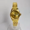 Wonderful Fake Rolex Lady-datejust 6520 Automatic Movement 24mm Yellow Gold Case Womens Watch