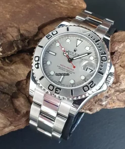 Well Made Replica Rolex Yacht-master 168622 Automatic Movement 35mm Steel Case Watch