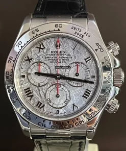 Epic Fakes Rolex Daytona 116519 Caliber 4130 Automatic Movement 40mm White Gold Case Mens/unisex Watch