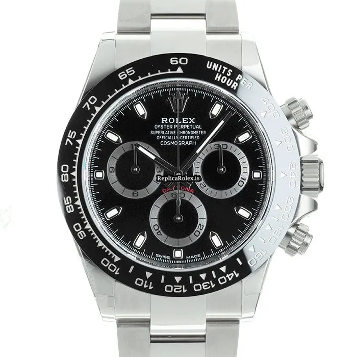 Excellent Replica Rolex Daytona 116500ln Caliber 4130 Automatic Movement 40mm Steel Case Watch