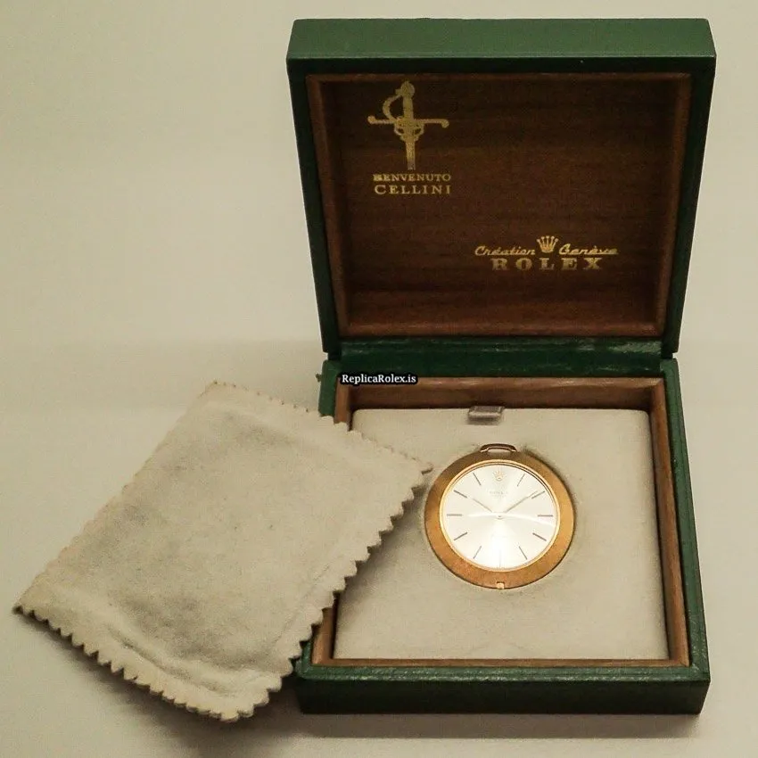 Special Fake Rolex Cellini 3608 Caliber 1600 Manual Winding Movement 39mm Yellow Gold Case Mens/unisex Watch