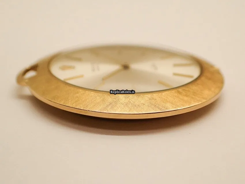 Special Fake Rolex Cellini 3608 Caliber 1600 Manual Winding Movement 39mm Yellow Gold Case Mens/unisex Watch - Image 3