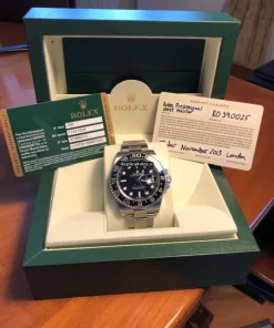 Perfect Fake Rolex Gmt-master II 16710 Caliber 3185 Automatic Movement 40mm Steel Case Mens/unisex Watch