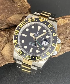 Awesome Replica Rolex Gmt-master II 116713ln Automatic Movement 40mm Gold/steel Case Watch