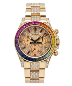 High Quality Replica Rolex Daytona 116505 Automatic Movement 40mm Rose Gold Case Mens/unisex Watch