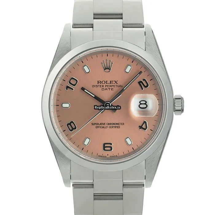Attractive Replicas Rolex Oyster Perpetual Date 15200 Automatic Movement 34mm Steel Case Watch