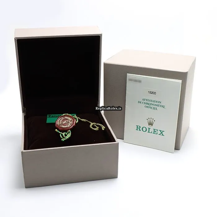 Attractive Replicas Rolex Oyster Perpetual Date 15200 Automatic Movement 34mm Steel Case Watch - Image 3