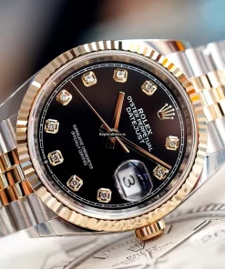 Pleasing Replica Rolex Datejust 126233 Caliber 3235 Automatic Movement 36mm Gold/steel Case Mens/unisex Watch