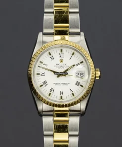 Stylish Imitation Rolex Oyster Perpetual Date 15053 Caliber 3035 Automatic Movement 34mm Gold/steel Case Mens/unisex Watch