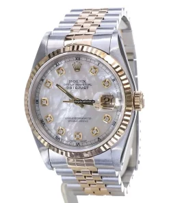Appealing Fake Rolex Datejust 16233 Caliber 3135 Automatic Movement 36mm Gold/steel Case Mens/unisex Watch