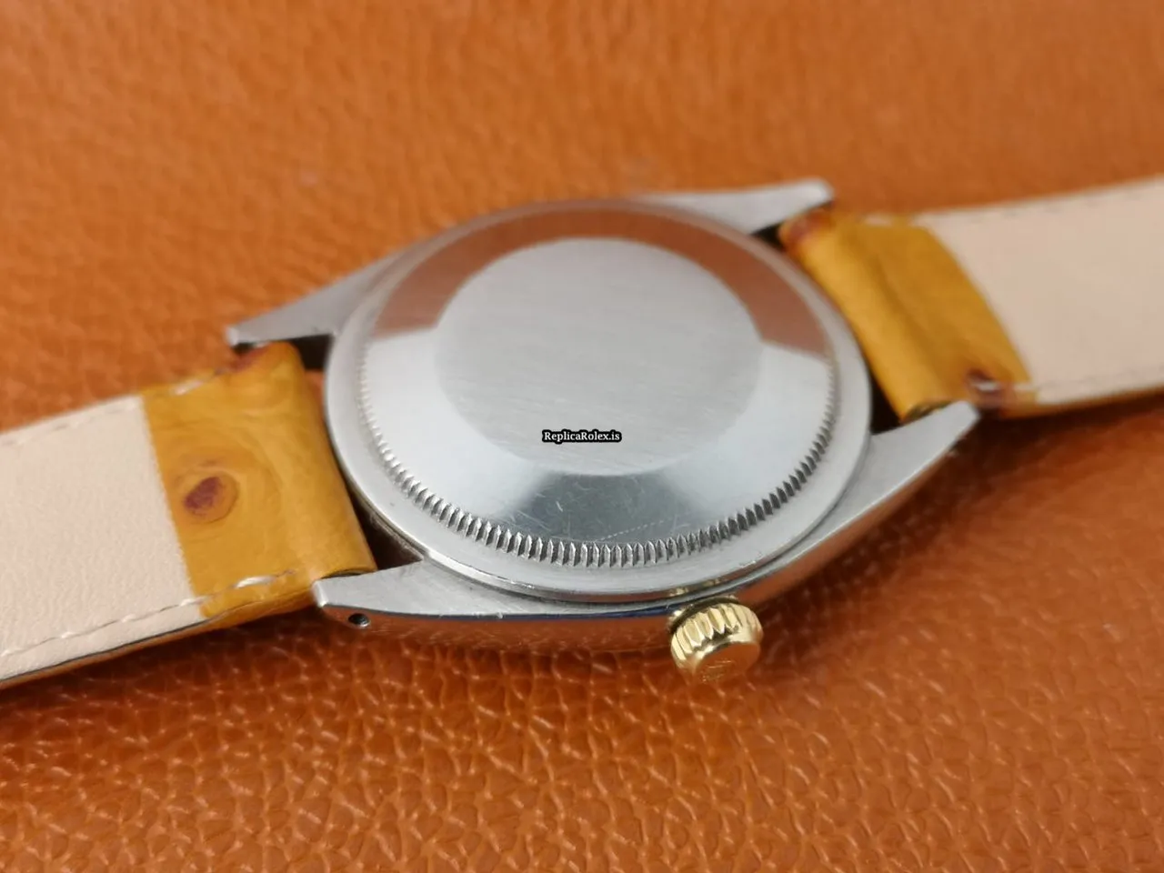 Perfect Replica Rolex Oyster Perpetual 34 1008 Caliber 1560 Automatic Movement 34mm Gold/steel Case Mens/unisex Watch - Image 10