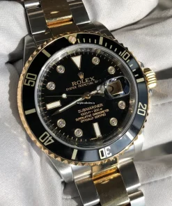 Stylish Fake Rolex Submariner Date 16613ln Caliber 3135 Automatic Movement 40mm Gold/steel Case Mens/unisex Watch