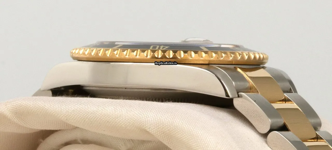 Stylish Fake Rolex Submariner Date 16613ln Caliber 3135 Automatic Movement 40mm Gold/steel Case Mens/unisex Watch - Image 9