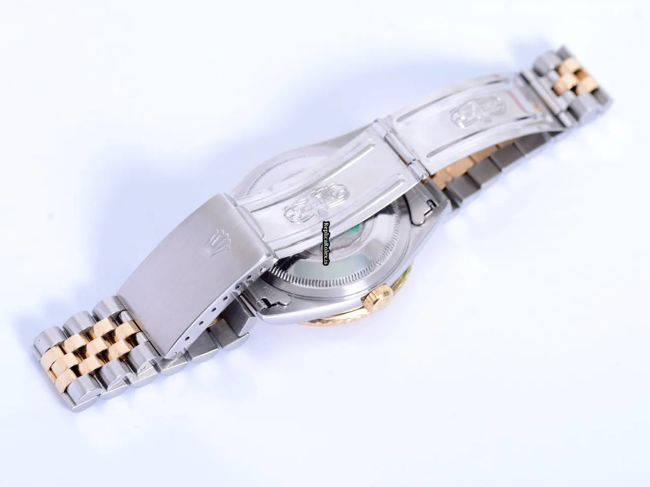 Stylish Replica Rolex Datejust Turn-o-graph 16263 Caliber 3155 Automatic Movement 36mm Gold/steel Case Mens/unisex Watch - Image 7
