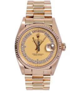 Great Replica Rolex Day-date 36 18038 Automatic Movement 36mm Yellow Gold Case Mens/unisex Watch