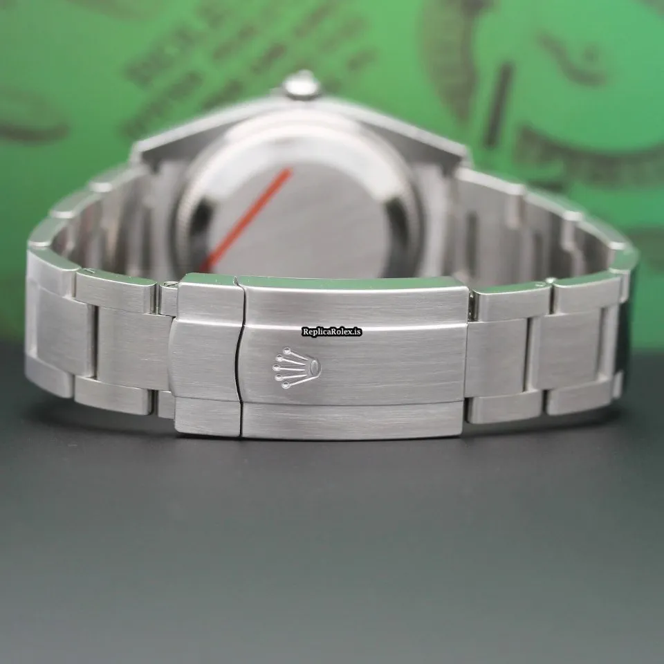 Neat Replica Rolex Oyster Perpetual 34 114200 Caliber 3130 Automatic Movement 34x42mm Steel Case Mens/unisex Watch - Image 12