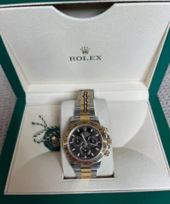 Incredible Copy Rolex Daytona 116523 Caliber 4130 Automatic Movement 40mm Gold/steel Case Mens/unisex Watch